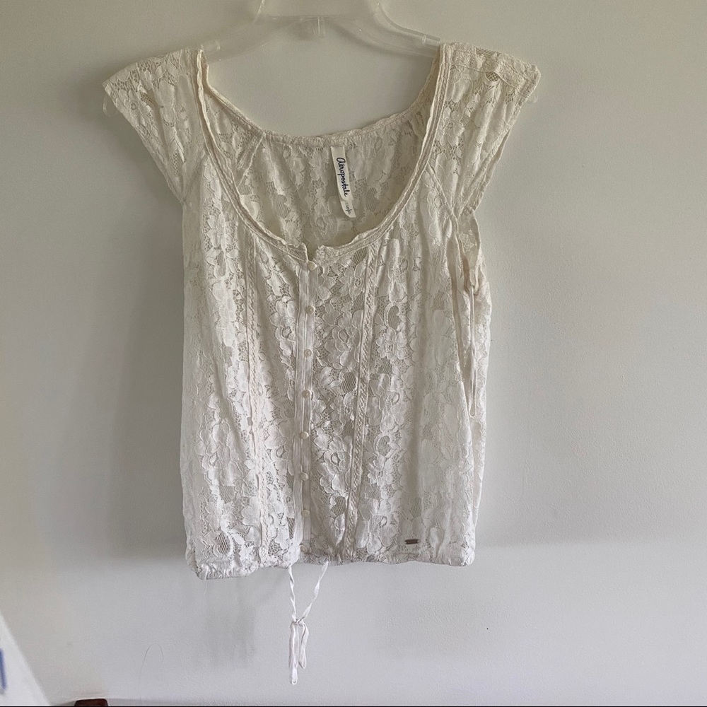 Floral print top from Aeropostale